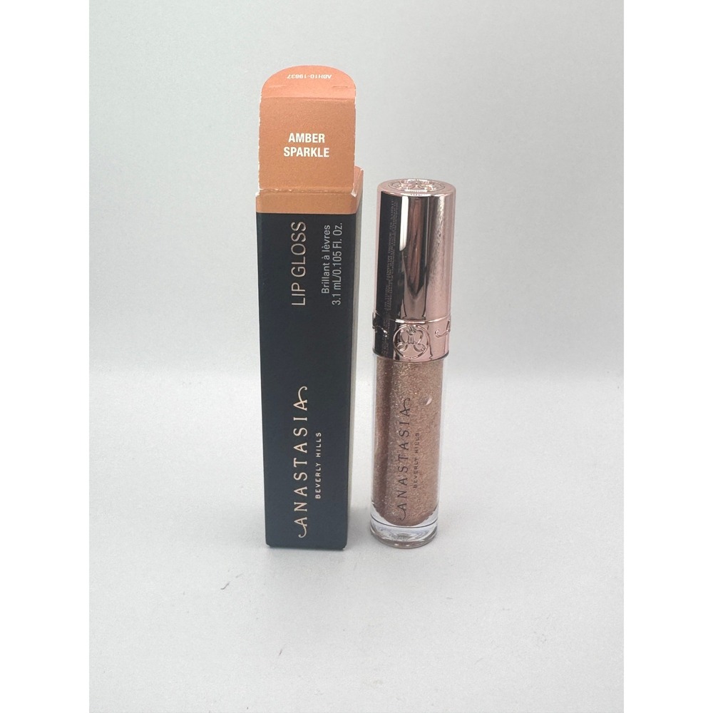 Anastasia Beverly Hills Lip Gloss Amber Sparkle NEW